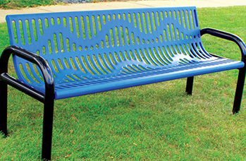 LG Amenities First Avenue Series  PVC Coated Bench thumb