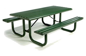 LG Amenities Park Series  PVC Picnic Table thumb