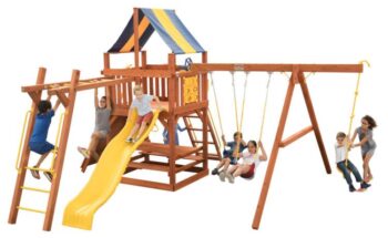 Parrot Island Fort 4x4 Monkey Bars