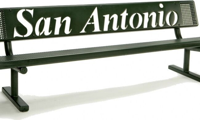 6′ Bench with Identity Back
