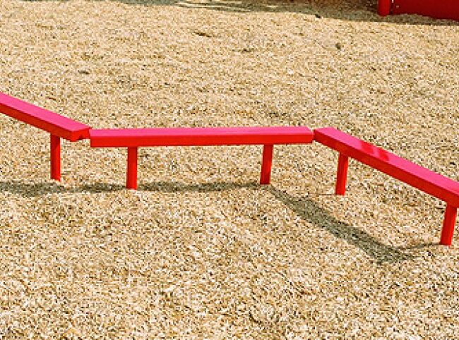 Zig Zag Balance Beam