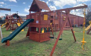 PIF XL w/ Playhouse Panels and Wood Roof (Dallas Display Unit)